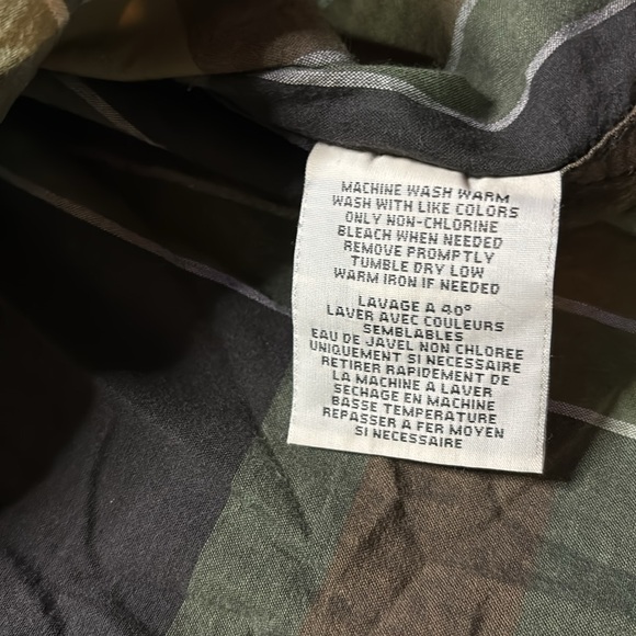 Denim & Supply Ralph Lauren Mens Button Down Shirt Brown Plaid Size Large - Picture 6 of 7